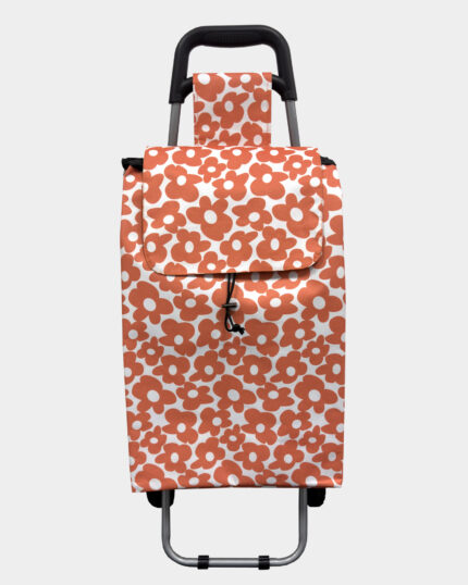 Mini Cart (Orange Flower)